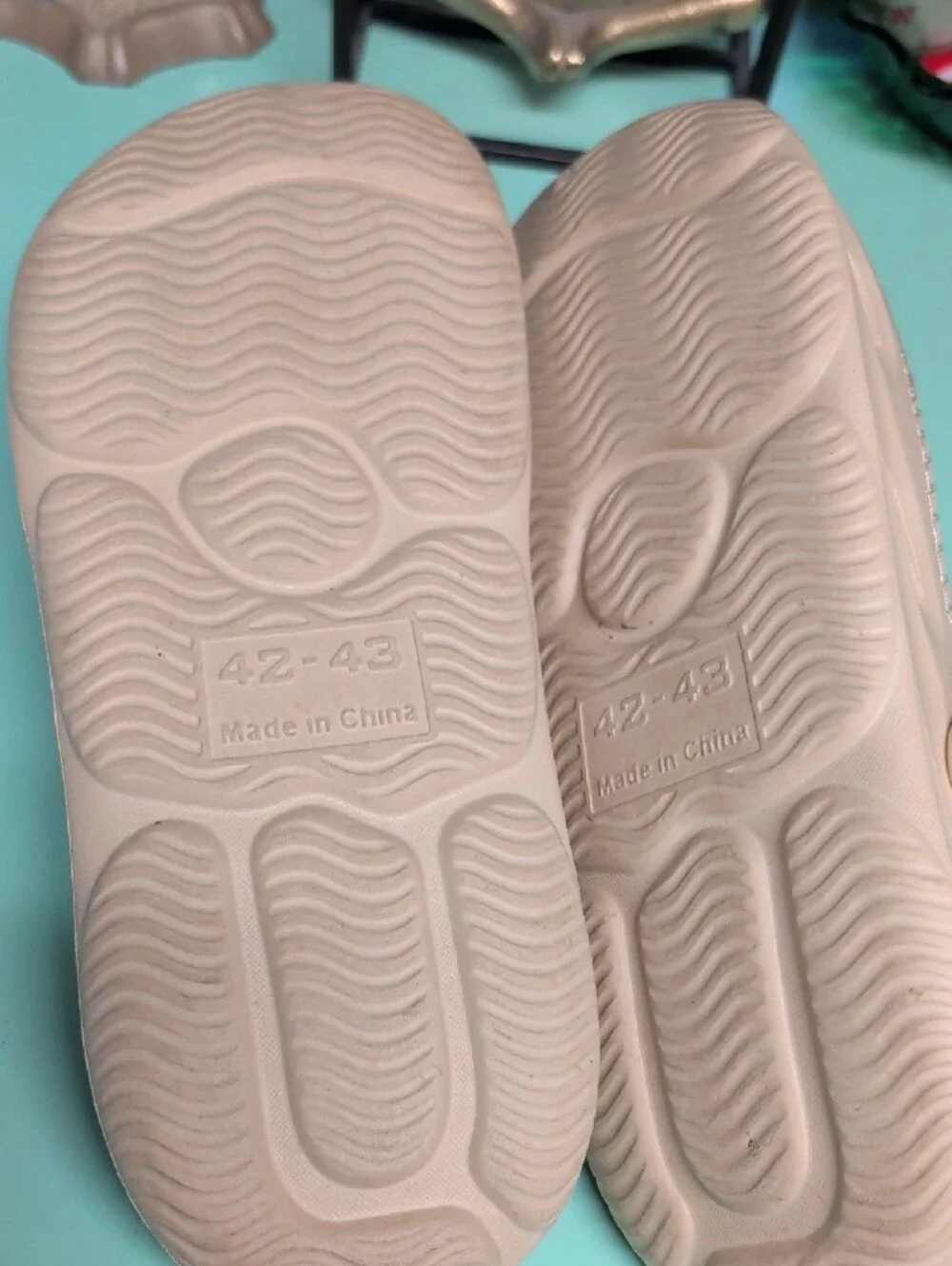 Kids Beige Sport Clog Sandals